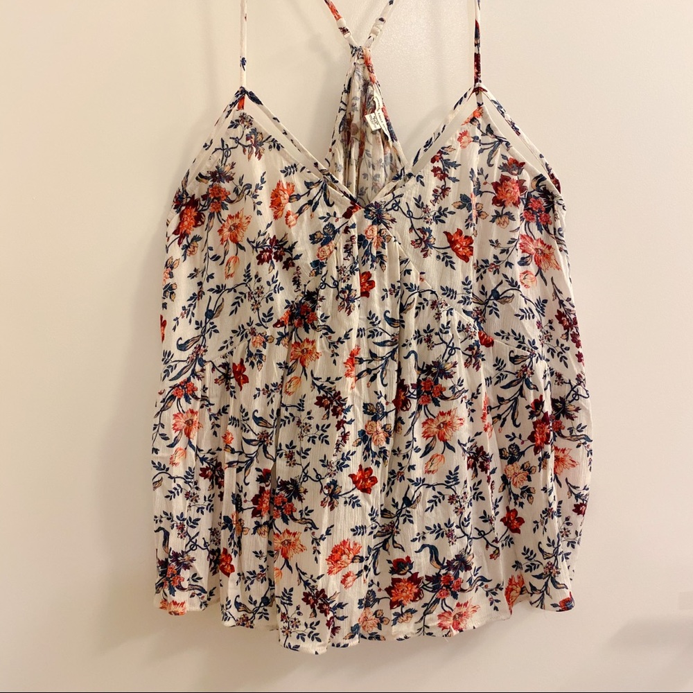 AEO Floral Tank